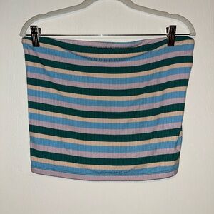 American Eagle Outfitters Striped tube top